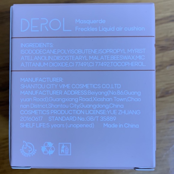 Derol | Color #02 Chocolate Freckles | Liquid Air Cushion Beauty Mark Maker NWT - Picture 3 of 8